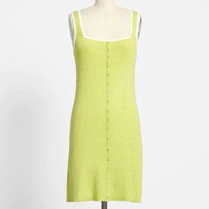 ModCloth Matcha Do About Nothing Sweater Dress